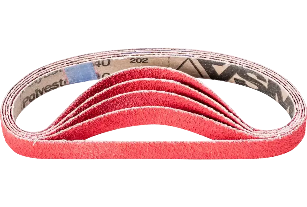Taśma ścierna z ziarnem ceramicznym BA 20 × 480 mm CO-COOL40 do szlifowania stali nierdzewnej szlifierką taśmową 1