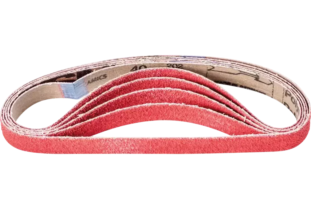 Taśma ścierna z ziarnem ceramicznym BA 20 × 520 mm CO-COOL40 do szlifowania stali nierdzewnej szlifierką taśmową 1
