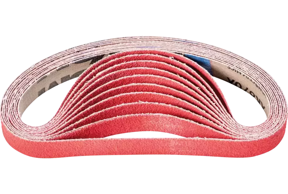 Taśma ścierna z ziarnem ceramicznym BA 20 × 520 mm CO-COOL60 do szlifowania stali nierdzewnej szlifierką taśmową 1