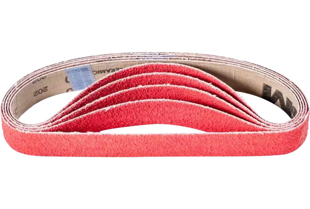 Taśma ścierna z ziarnem ceramicznym BA 30 × 533 mm CO-COOL40 do szlifowania stali nierdzewnej szlifierką taśmową do rur 1