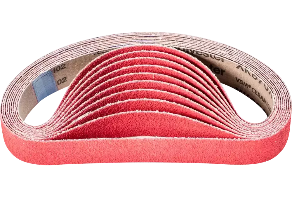 Taśma ścierna z ziarnem ceramicznym BA 30 × 533 mm CO-COOL60 do szlifowania stali nierdzewnej szlifierką taśmową do rur 1