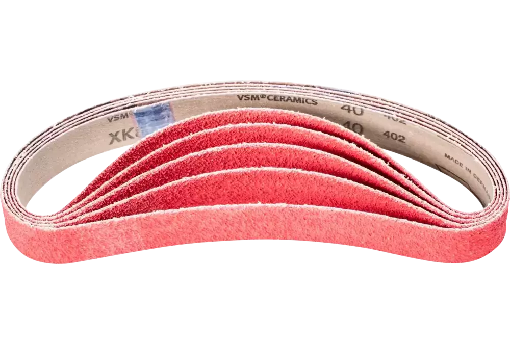 Taśma ścierna z ziarnem ceramicznym BA 30 × 610 mm CO-COOL40 do szlifowania stali nierdzewnej szlifierką taśmową do rur 1