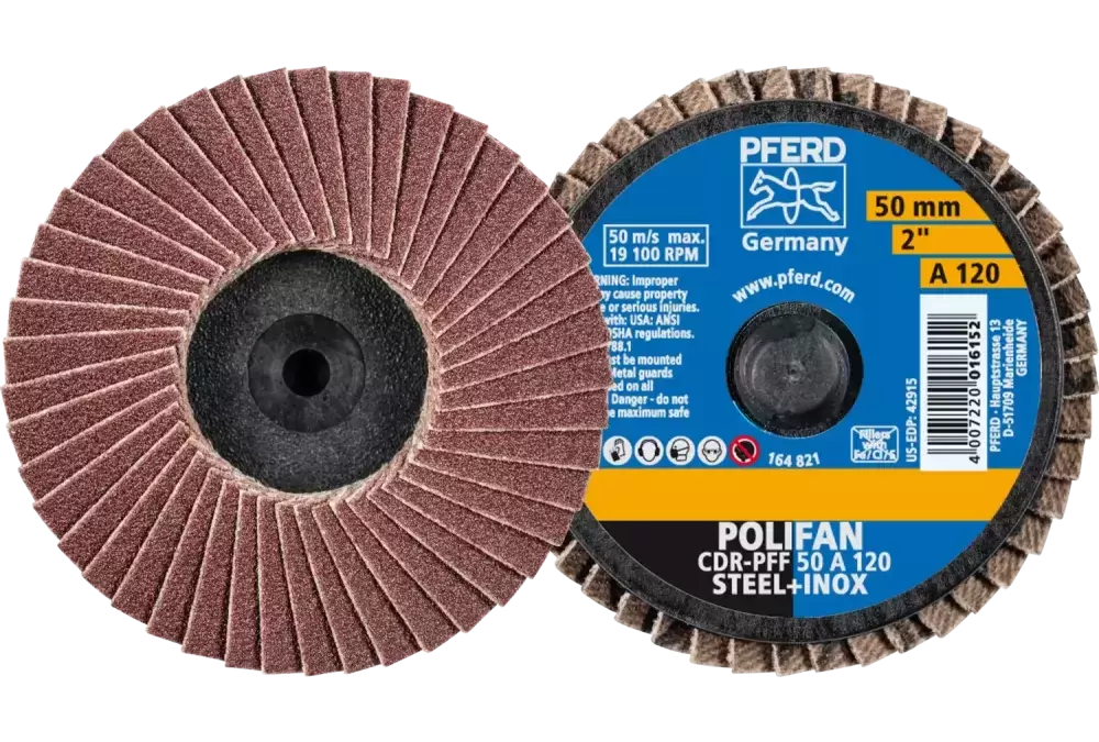 COMBIDISC Mini-POLIFAN Korund CDR Ø 50 mm A120 do zastosowań uniwersalnych 1