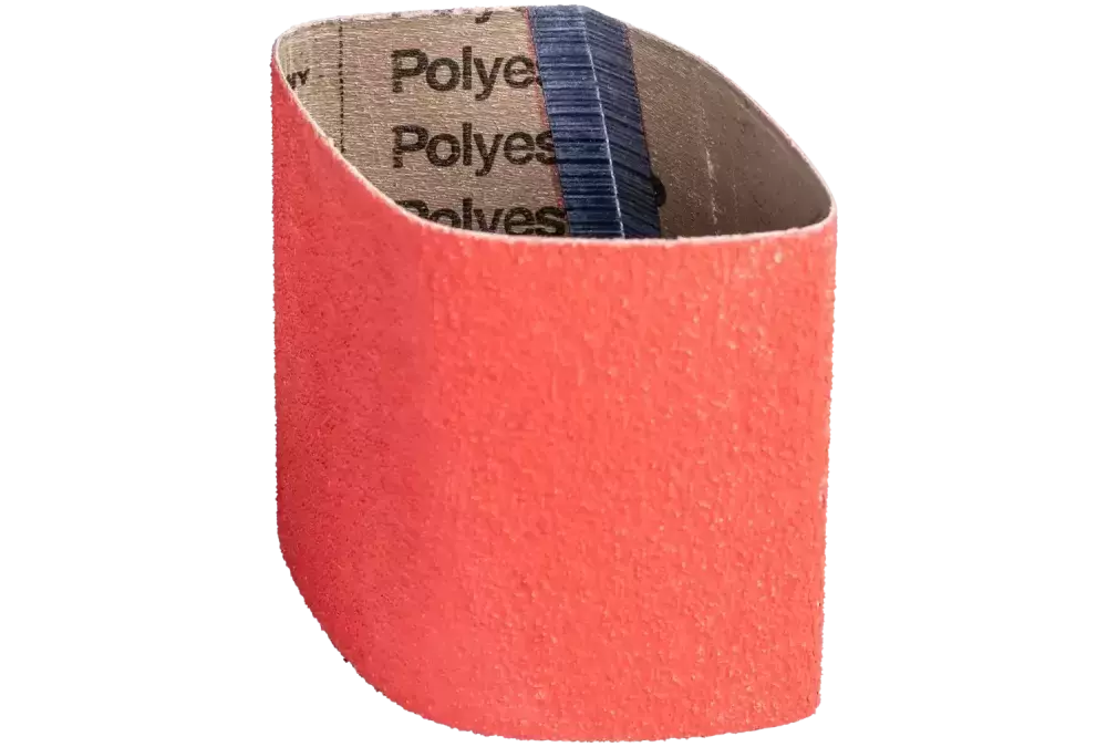 Taśma ścierna z ziarnem ceramicznym BA 100 × 282 mm CO-COOL60 do szlifowania stali nierdzewnej do walców Ø 90 × 100 mm 1