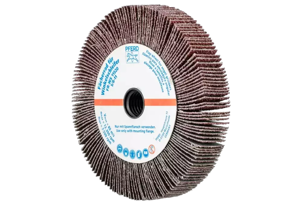 Ściernica listkowa do szlifierki kątowej FR WS Ø115 × 20 mm 5/8-11 A40 do uniwersalnego zastosowania 1