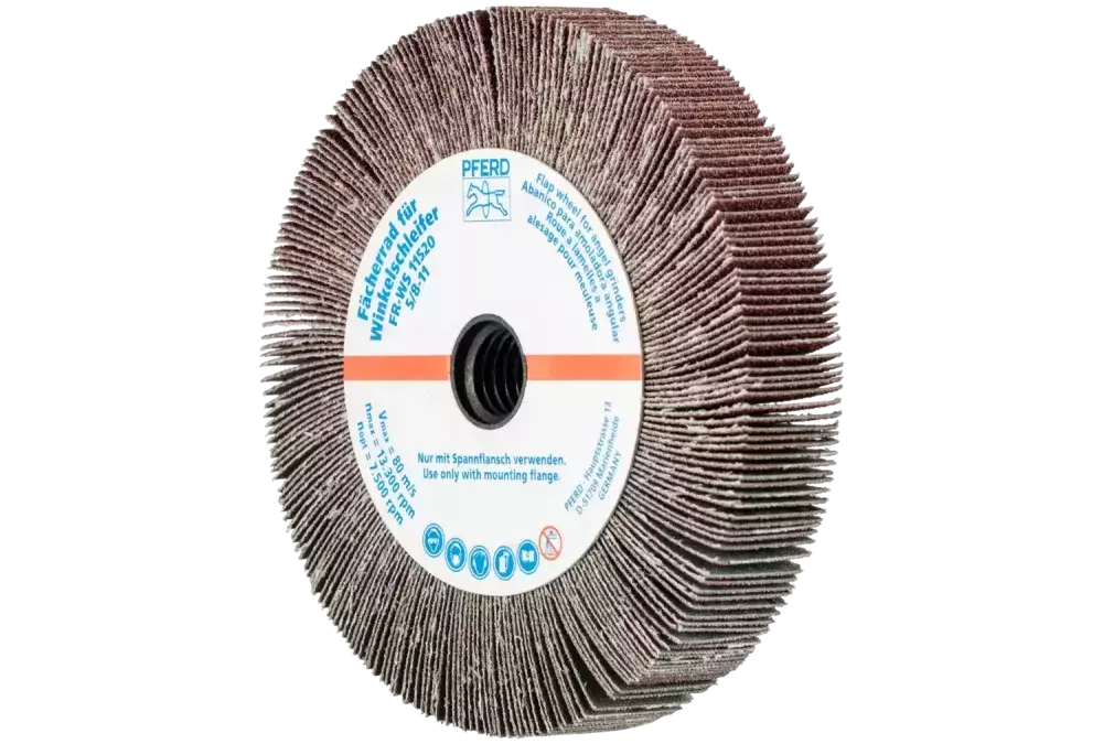 Ściernica listkowa do szlifierki kątowej FR WS Ø115 × 20 mm 5/8-11 A80 do uniwersalnego zastosowania 1