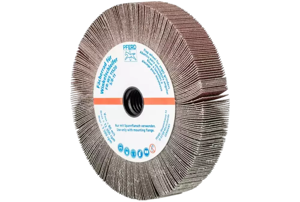 Ściernica listkowa do szlifierki kątowej FR WS Ø115 × 20 mm 5/8-11 A120 do uniwersalnego zastosowania 1