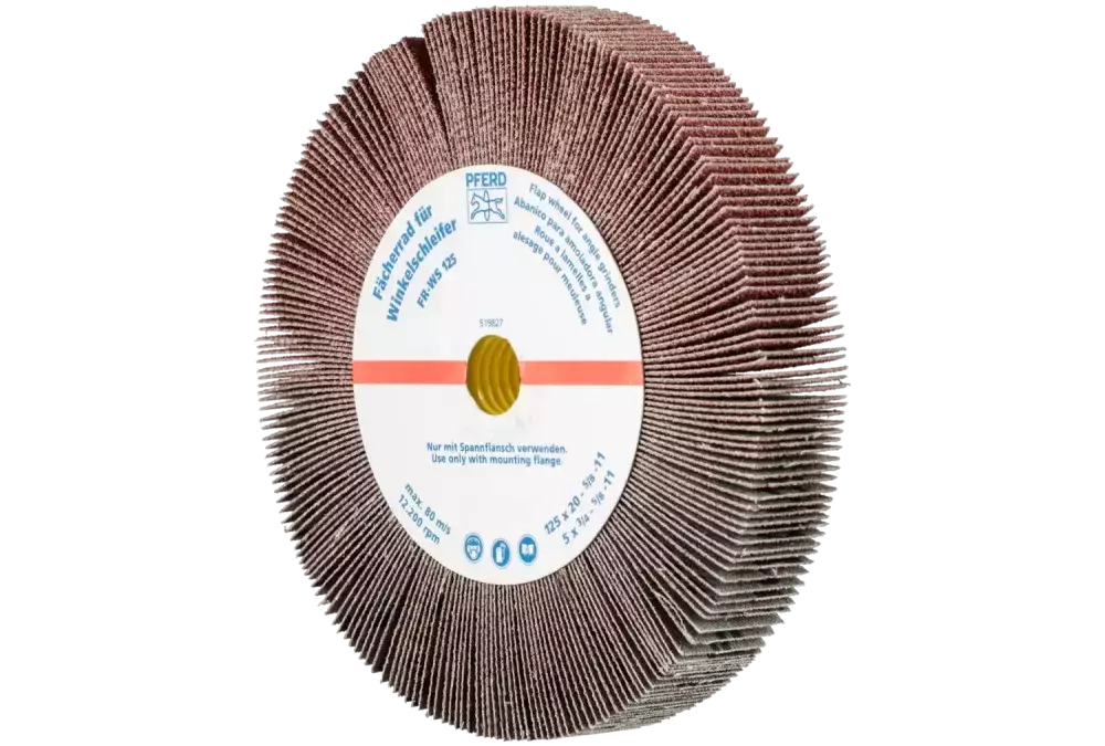 Ściernica listkowa do szlifierki kątowej FR WS Ø 125 × 20 mm 5/8-11 A80 do uniwersalnego zastosowania 1