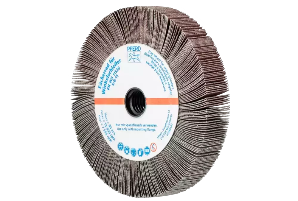 Ściernica listkowa do szlifierki kątowej FR WS Ø115 × 20 mm 5/8-11 A180 do uniwersalnego zastosowania 1