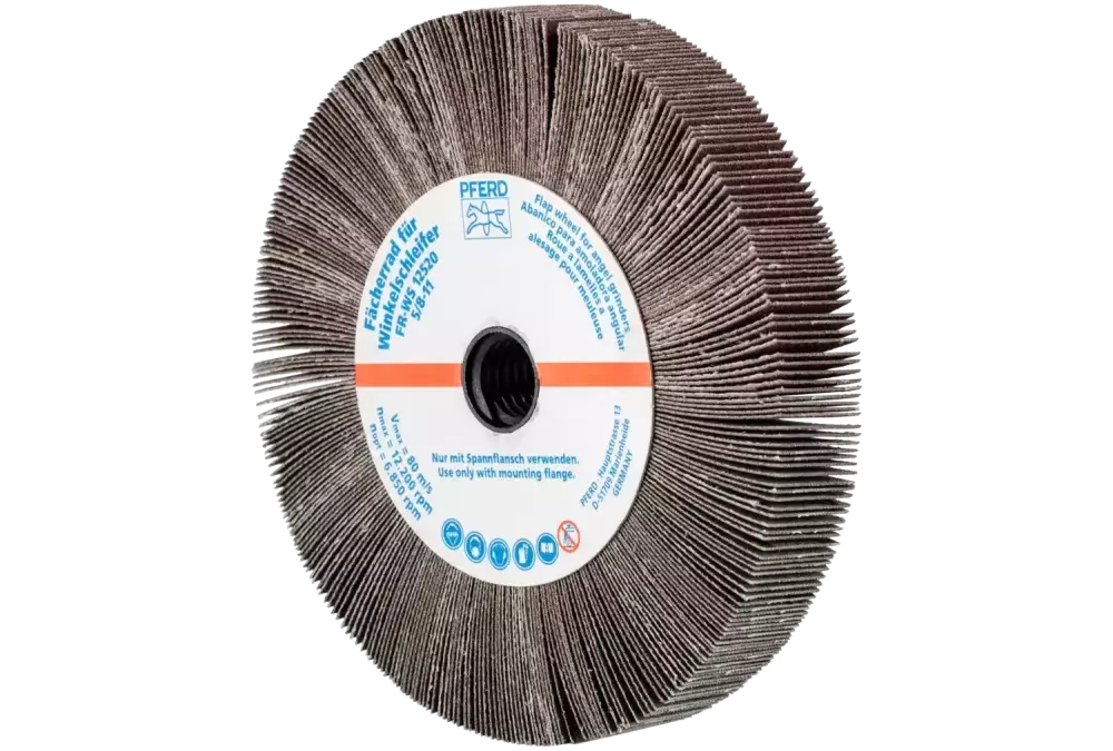 Ściernica listkowa do szlifierki kątowej FR WS Ø 125 × 20 mm 5/8-11 A180 do uniwersalnego zastosowania 1