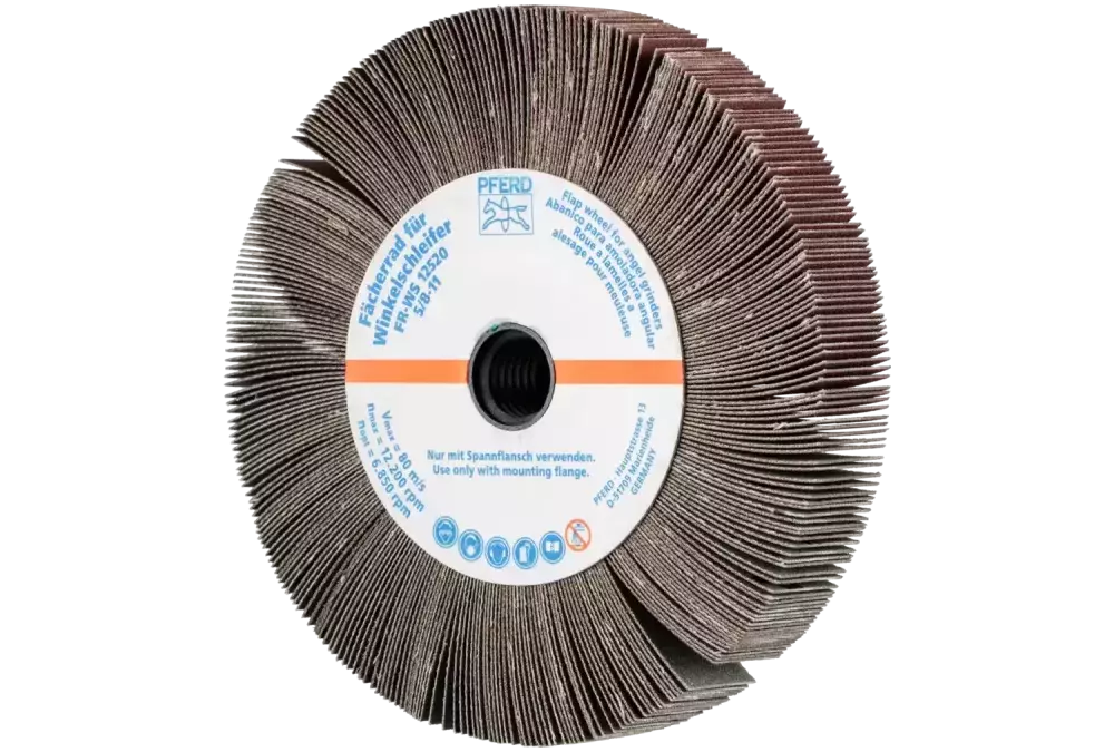 Ściernica listkowa do szlifierki kątowej FR WS Ø 125 × 20 mm 5/8-11 A240 do uniwersalnego zastosowania 1