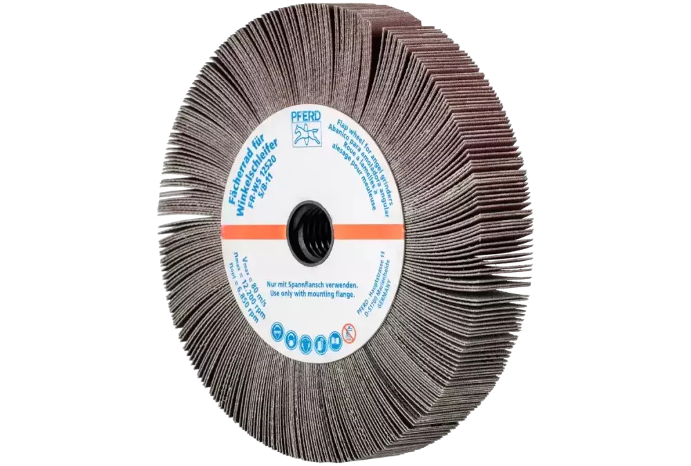 Ściernica listkowa do szlifierki kątowej FR WS Ø 125 × 20 mm 5/8-11 A320 do uniwersalnego zastosowania 1