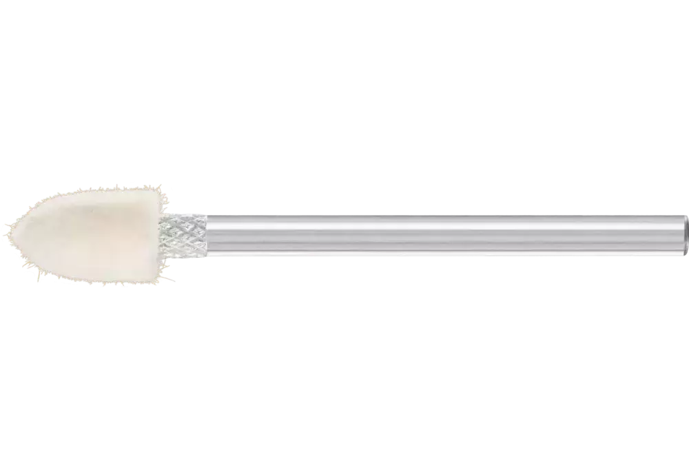Średnio twarde filcowe trzpienie polerskie o kształcie ostrostożkowym Ø 6 × 10 mm trzpień Ø 3 mm 1