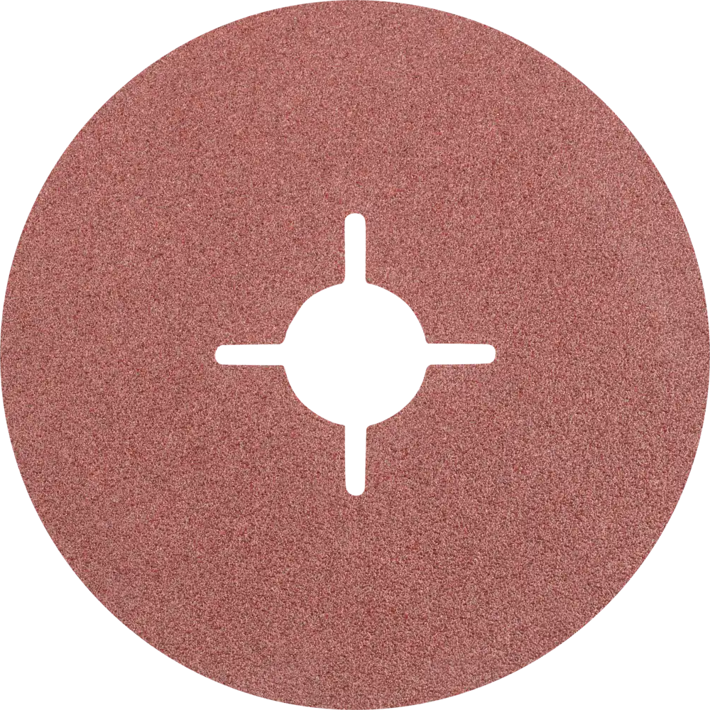 Krążek fibrowy do aluminium Aluminium oxide A 115x22mm P80 promienisty Pferd 64108111 1