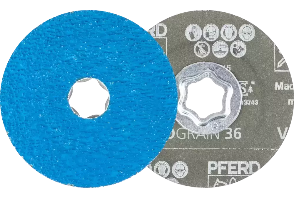 Tarcza włókninowa COMBICLICK Ø100 mm VICTOGRAIN-COOL36 do stali i stali szlachetnej 1