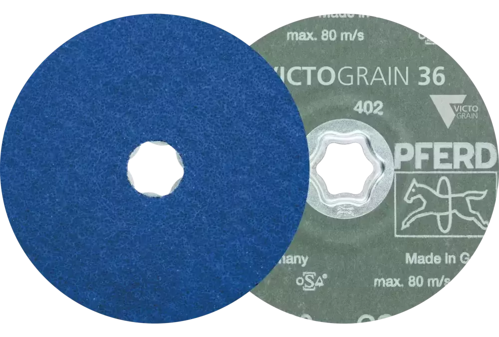 Tarcza włókninowa COMBICLICK Ø 125 mm VICTOGRAIN-COOL36 do stali i stali szlachetnej 1