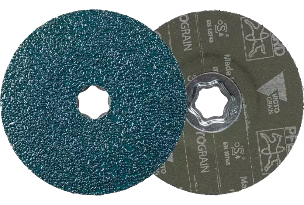 Tarcza włókninowa COMBICLICK Ø 125 mm VICTOGRAIN 36 maksymalna wydajność na stali 1