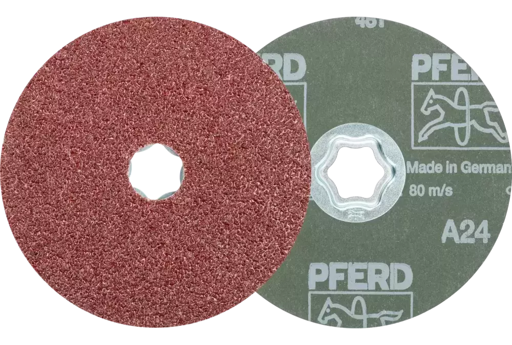 Tarcza fibrowa korund COMBICLICK Ø 125 mm A24 do zastosowań uniwersalnych 1