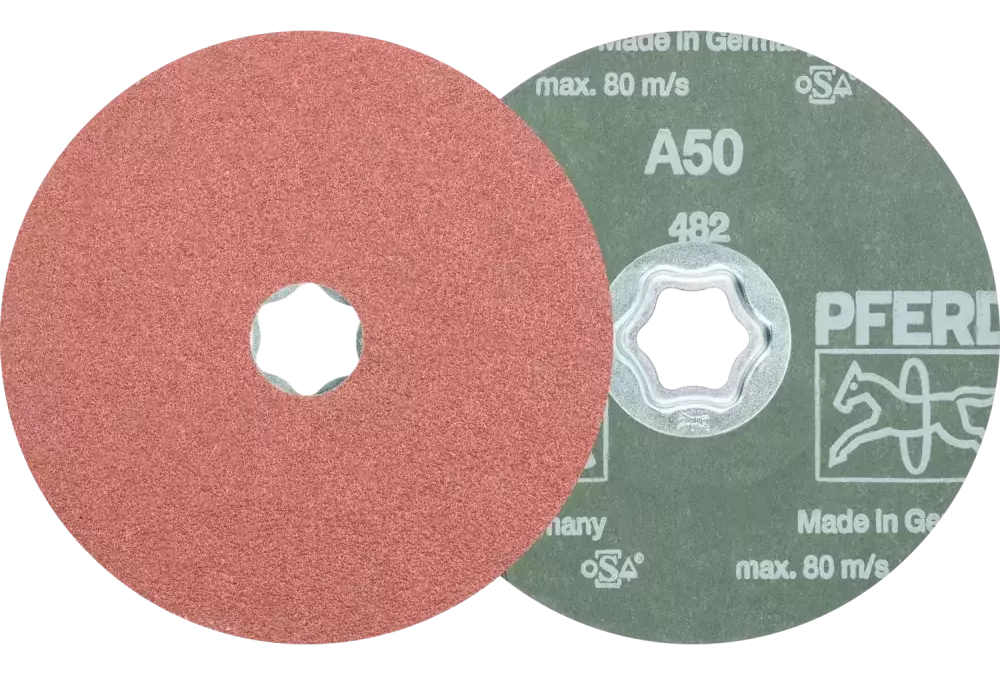 Tarcza fibrowa korund COMBICLICK Ø 125 mm A50 do zastosowań uniwersalnych 1