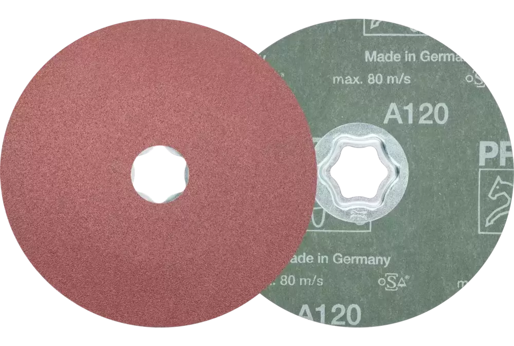 Tarcza fibrowa korund COMBICLICK Ø 125 mm A120 do zastosowań uniwersalnych 1