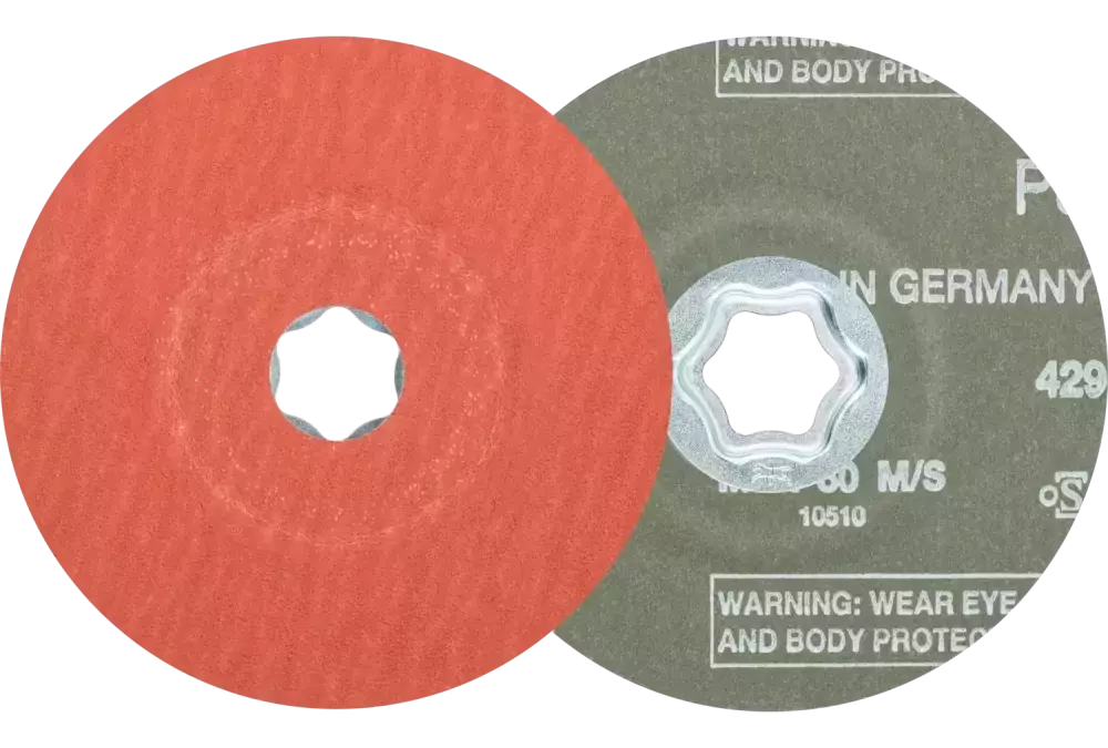 Tarcza fibrowa COMBICLICK korund Ø115 mm A-COOL60 do stali szlachetnej 1