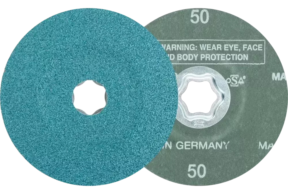 Tarcza włókninowa cyrkon COMBICLICK Ø115 mm Z50 do szlifu zgrubnego na stali 1
