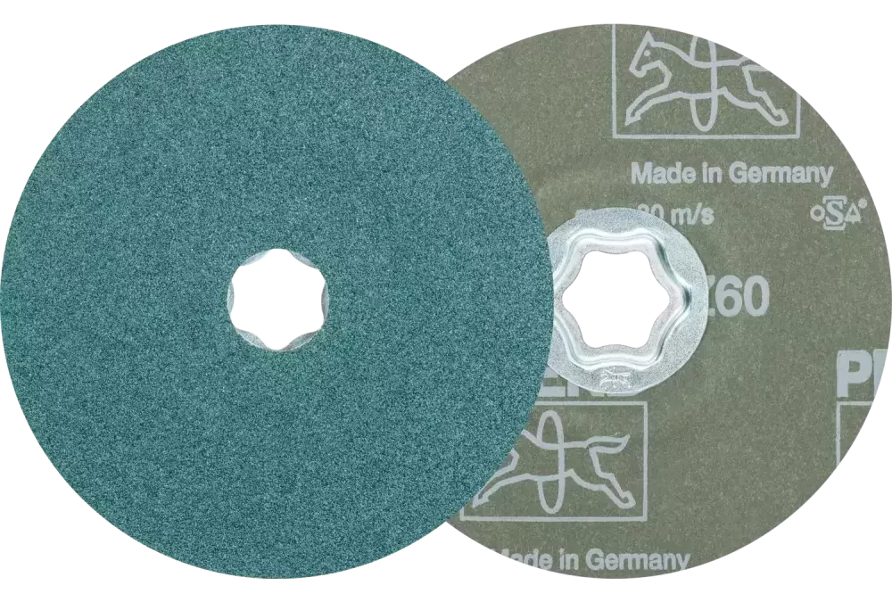 Tarcza włókninowa cyrkon COMBICLICK Ø 125 mm Z60 do szlifu zgrubnego na stali 1