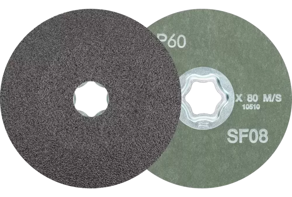 Tarcza fibrowa COMBICLICK SiC Ø115 mm SIC60 do twardych metali nieżelaznych 1