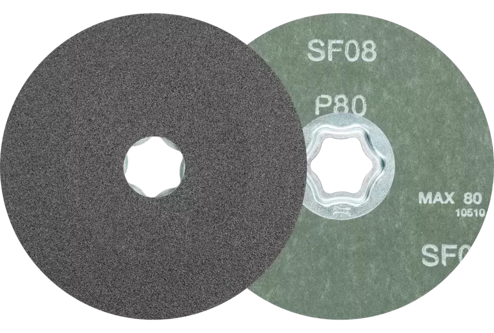 Tarcza fibrowa COMBICLICK SiC Ø115 mm SIC80 do twardych metali nieżelaznych 1