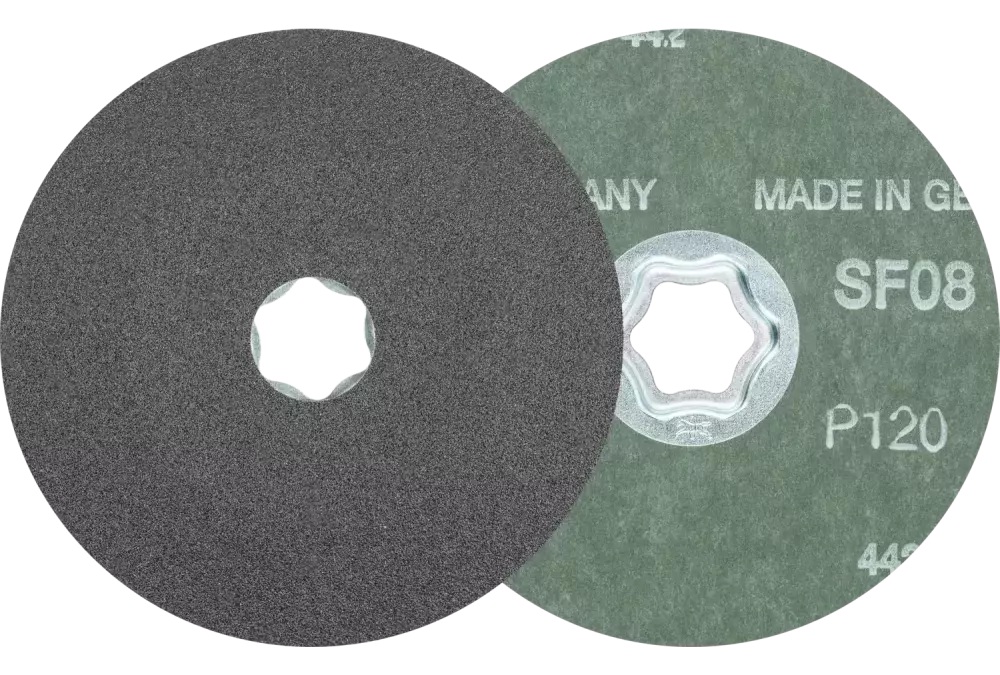 Tarcza fibrowa COMBICLICK SiC Ø115 mm SIC120 do twardych metali nieżelaznych 1