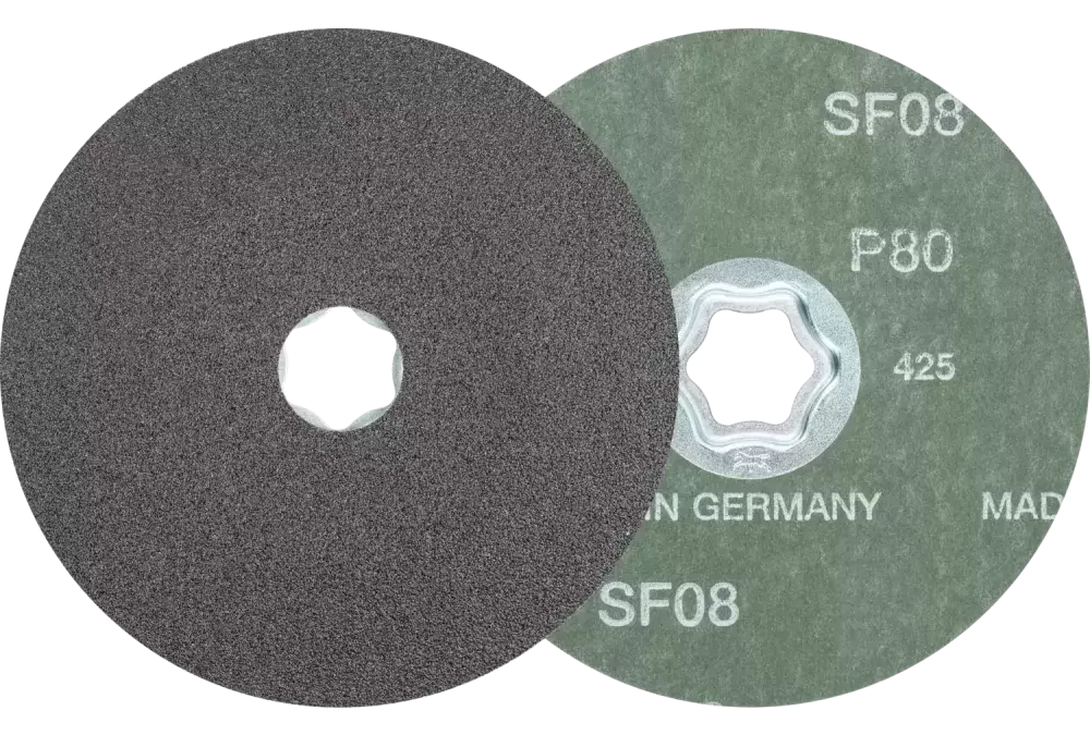 Tarcza fibrowa COMBICLICK SiC Ø 125 mm SIC80 do twardych metali nieżelaznych 1