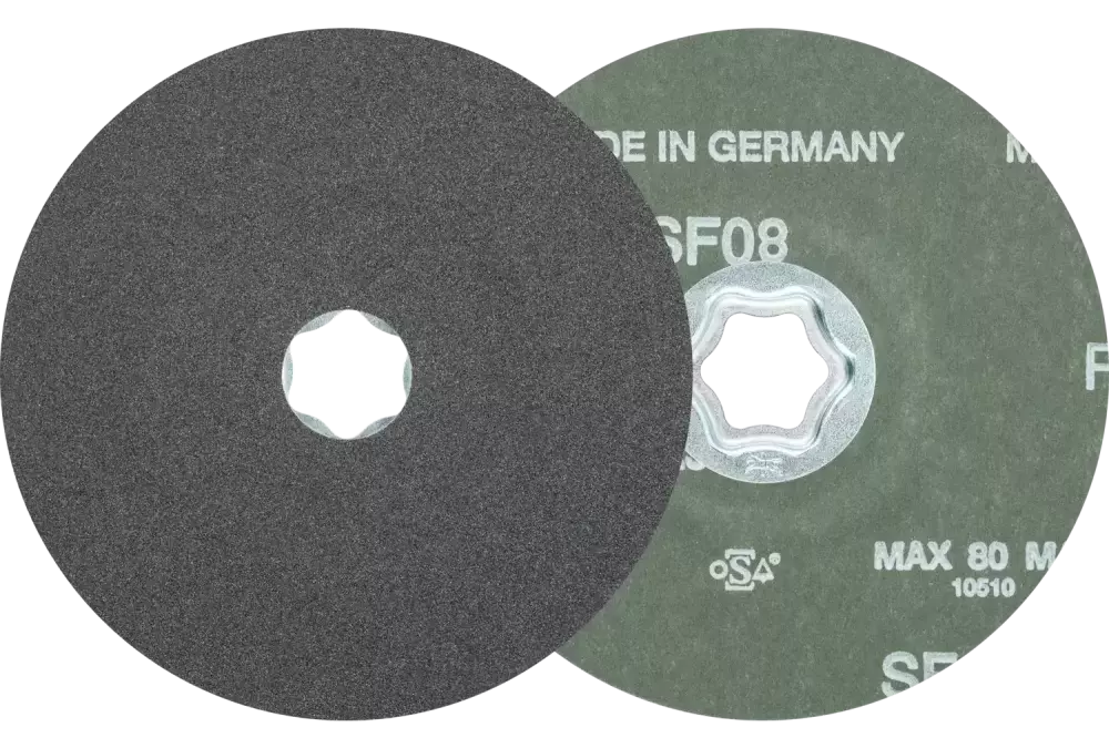 Tarcza fibrowa COMBICLICK SiC Ø 125 mm SIC120 do twardych metali nieżelaznych 1