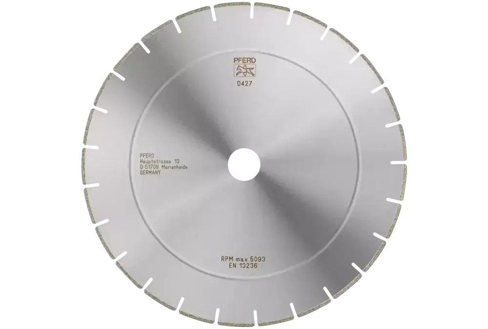 Diamentowa ściernica do przecinania D1A1R 300 × 2,5 × 30,0 mm D427 (zgrubna) segmentowana do TWS/CFRP 1