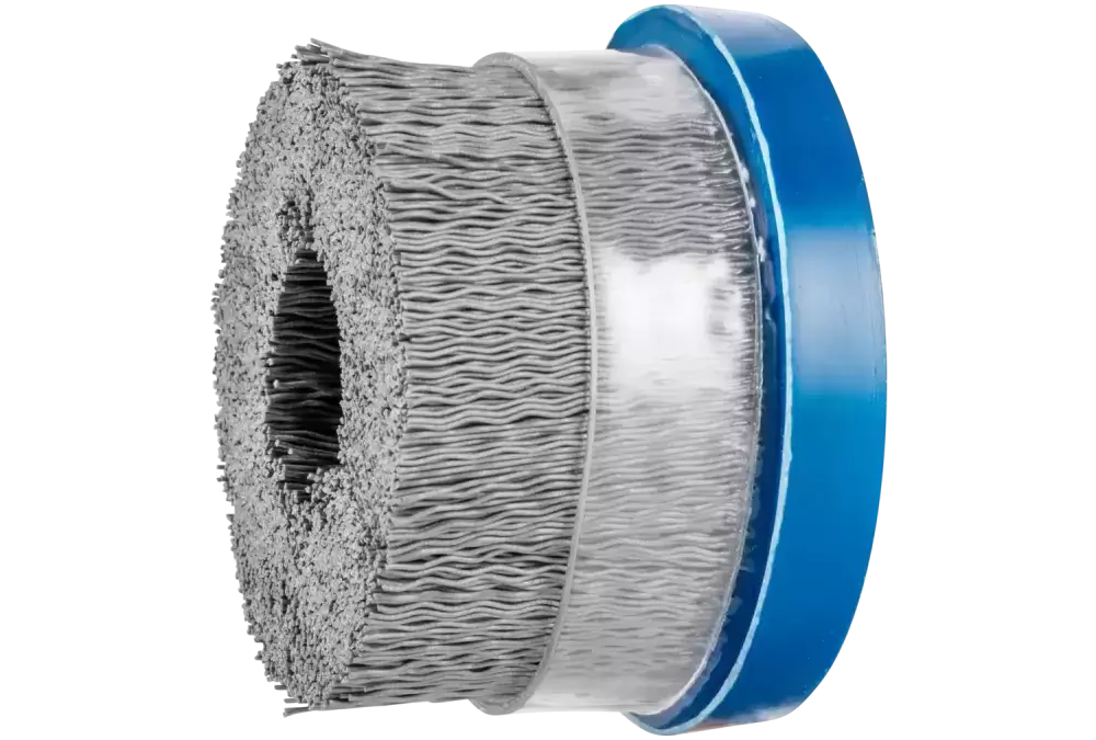 SZCZOTKI KOMPOZYTOWE talerzowe DBUR Ø 76 × 22,2 mm włókno SiC do otworu Ø 0,55 mm, ziarno 320, stacjonarne 1