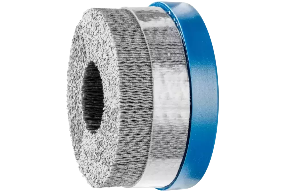 SZCZOTKI KOMPOZYTOWE talerzowe DBUR Ø 100 x 22,2 mm włókno SiC do otworu Ø 1,10 mm, ziarno 120, stacjonarne 1