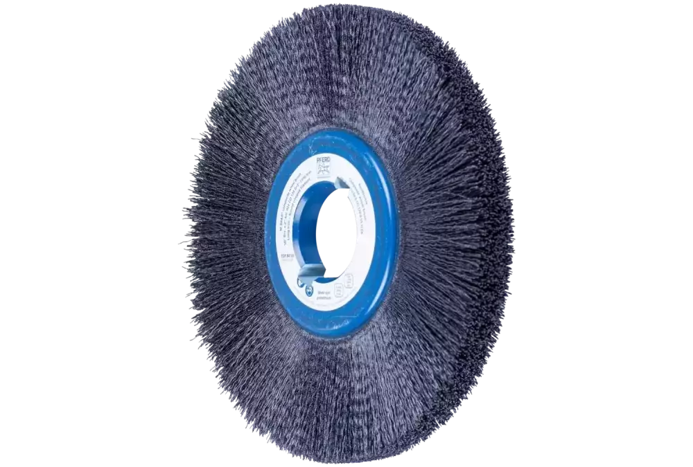 SZCZOTKI KOMPOZYTOWE tarczowe FLEX RBUP Ø 250 × 13 × 50,8 mm włókno ceramiczne Ø 0,55 mm, ziarno 120, stacjonarne 1