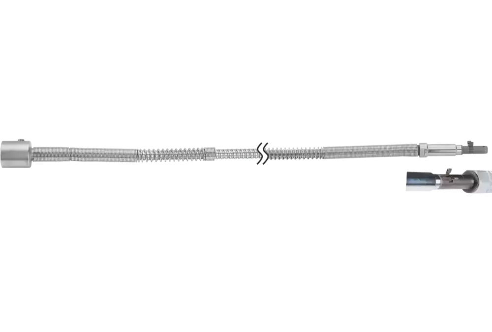 Wałek giętki BW 6 Z DIN10/SRF bez uchwytu 24 000–11 000 obr./min / 1460–600 W 1