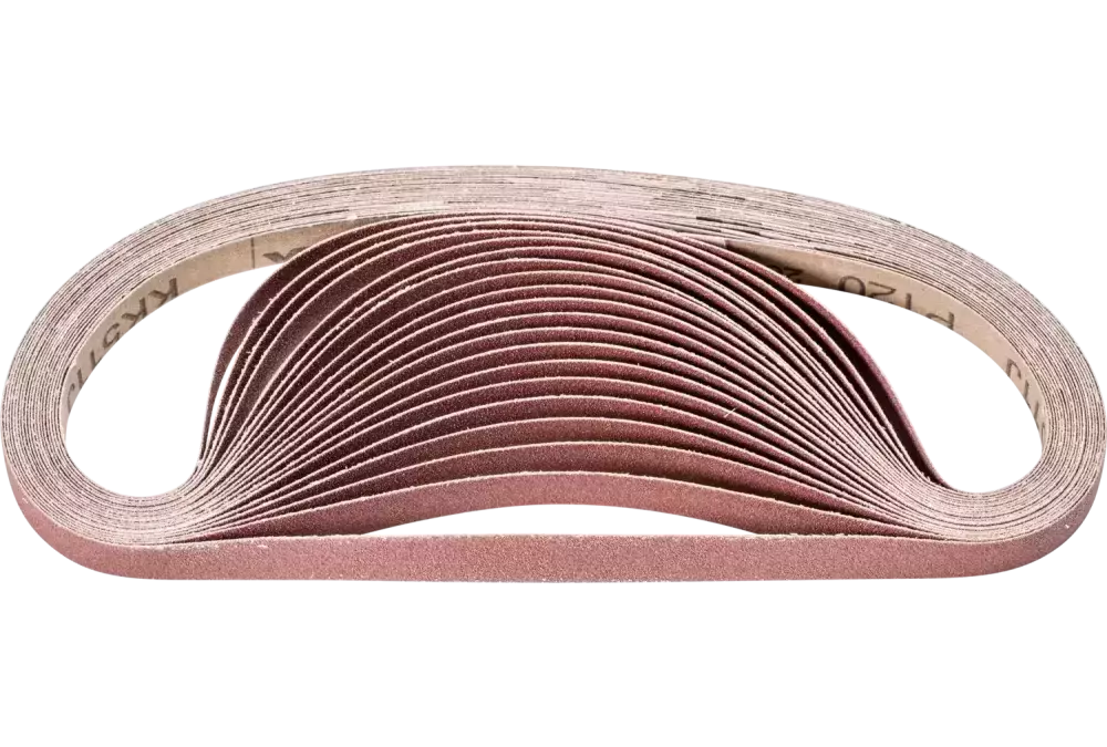 Taśma ścierna BA Korund 12 × 520 mm A120 do uniwersalnego zastosowania ze szlifierką taśmową 1