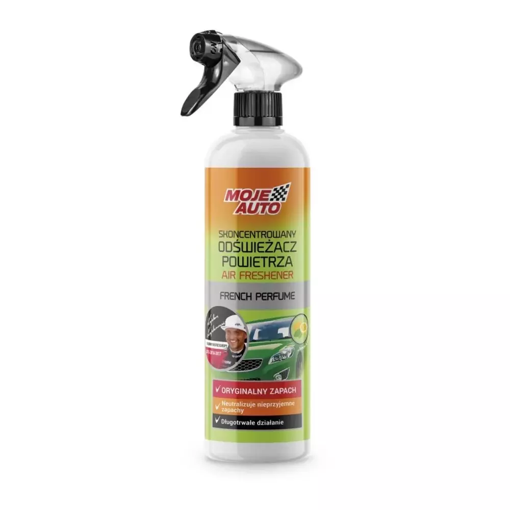 Skoncentrowany Odświeżacz Powietrza Lemon & Mint - 500 ml - Atomizer MOJE AUTO 1