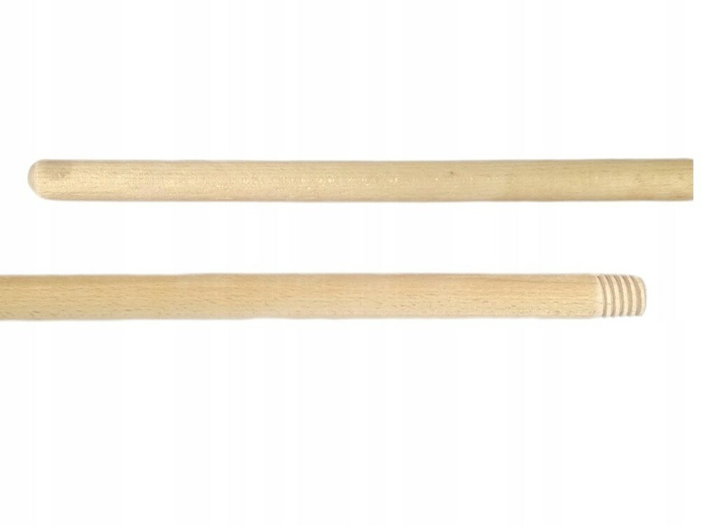 Kij do szczotki z gwintem 1300mm drewniany 1