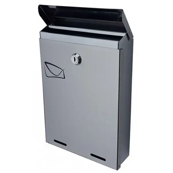 Skrzynka na listy 260x180x55 YORK-YN INOX/LAKIER  1