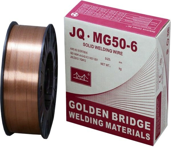 Drut spawalniczy MIG/MAG ø1,0 mm 5 kg miedziowany JQ-MG50 1