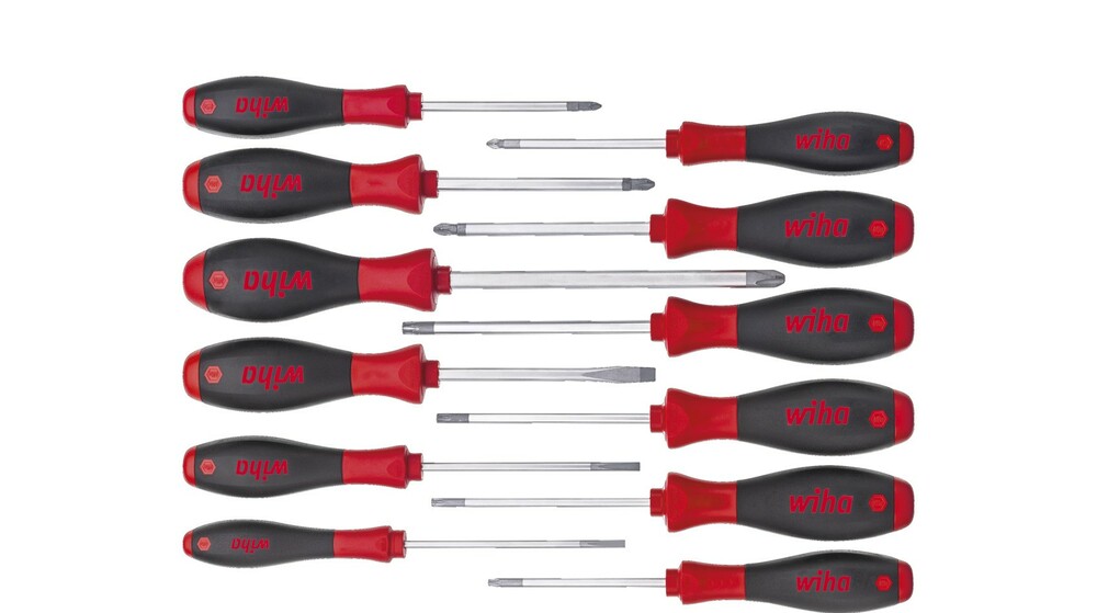 Wiha Zestaw wkrętaków SoftFinish mieszany 12-cz. 1