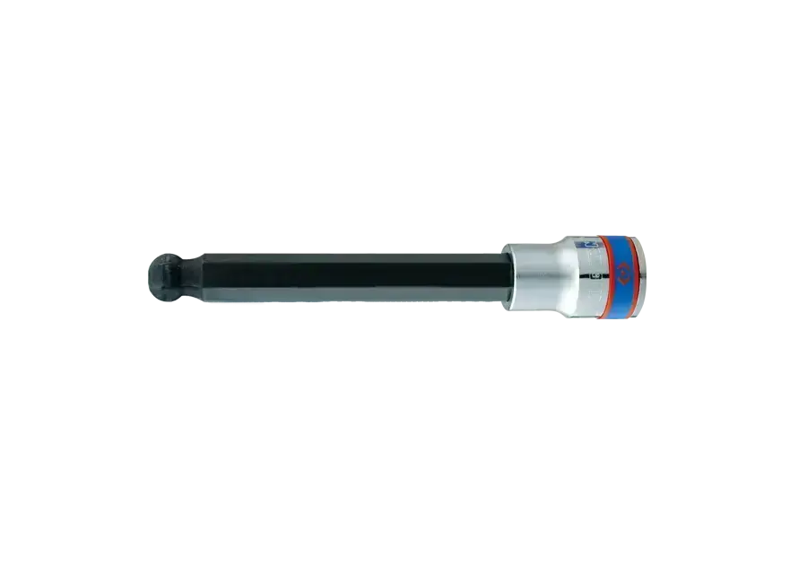 Nasadka bardzo długa 1/2" końcówka z kulką HEX 10x140mm KING TONY 1