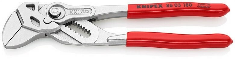 KNIPEX Szczypce nastawne/klucz  180 PCV 1