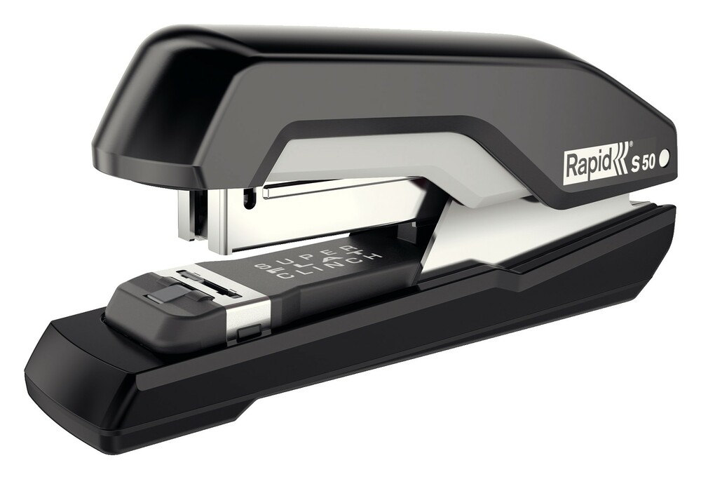 Zszywacz biurowy Rapid Supreme S50 czarno-szary 1