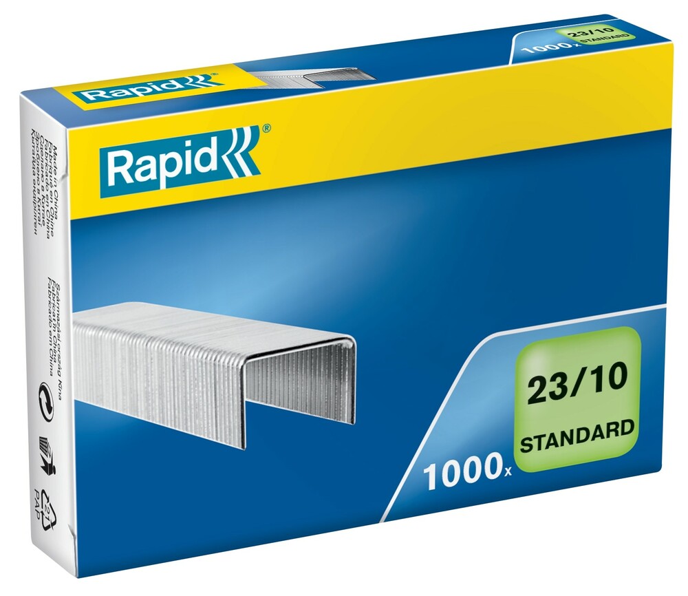 Zszywki Rapid Standard 23/10 1M 1000 szt 1