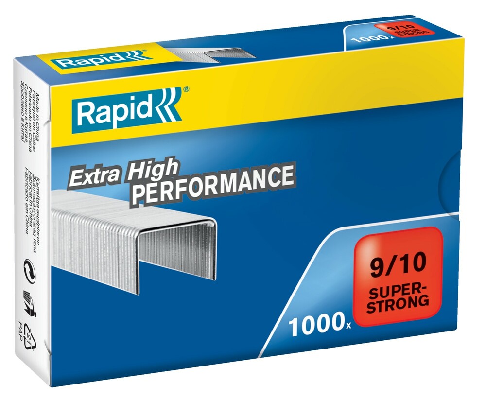 Zszywki Rapid Super Strong 9/10 1M 1000 szt 1