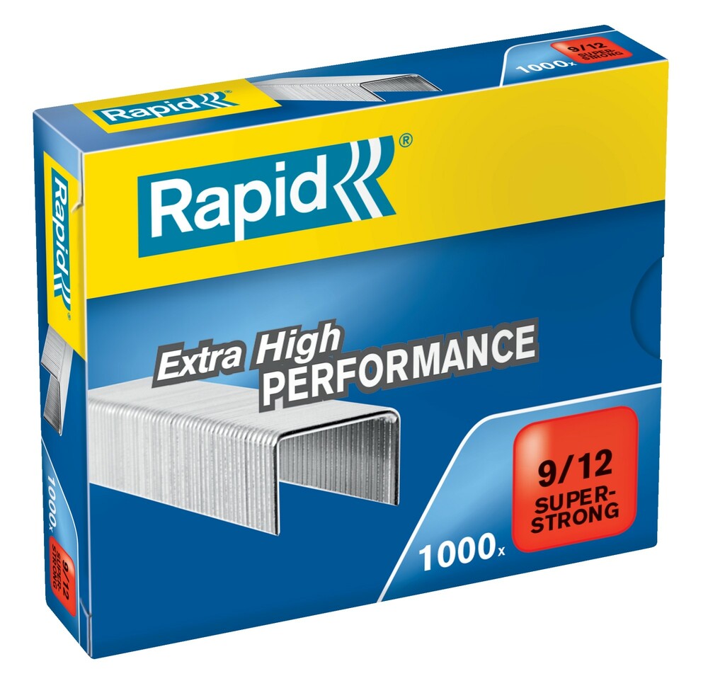 Zszywki Rapid Super Strong 9/12 1M 1000 szt 1