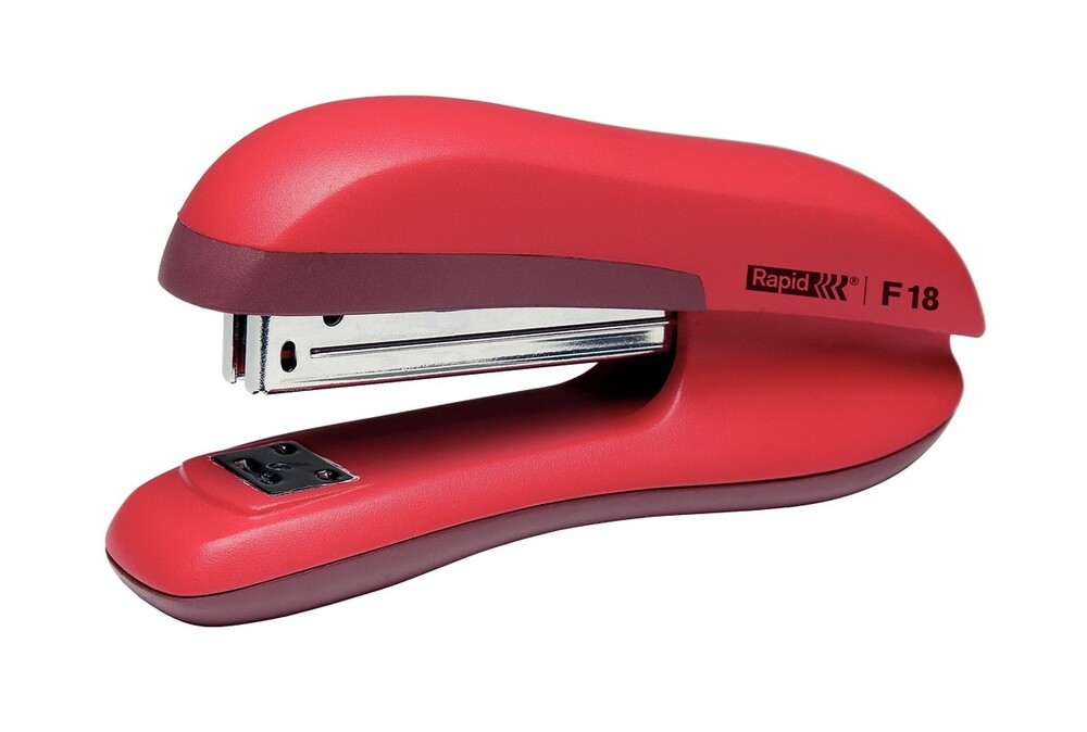 Zszywacz biurowy F18 Rapid czerwony 1